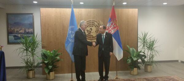 Томислав Николић и Бан Ки Мун Томислав Николић и Бан Ки Мун - Sputnik Србија