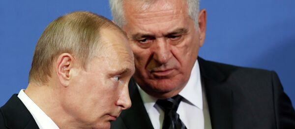 Владимир Путин и Томислва Николић - Sputnik Србија