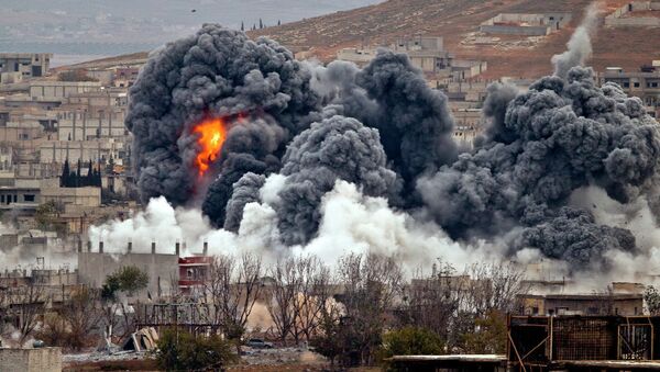 Експлозија у сиријском граду Кобани - Sputnik Србија