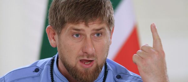 Рамзан Кадиров, лидер Чеченске Републике Рамзан Кадиров, лидер Чеченске Републике - Sputnik Србија
