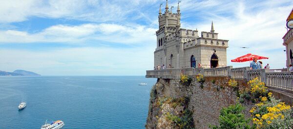 Poluostrvo Krim u Crnom moru privlači turiste Poluostrvo Krim u Crnom moru privlači turiste - Sputnik Srbija