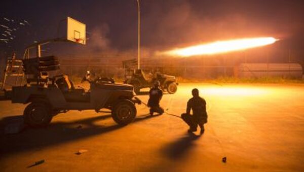 Шиитские боевики стреляют ракетой в провинции Салахаддина - Sputnik Србија