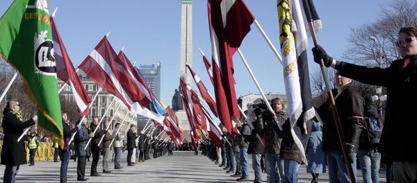 Марш у Риги - Sputnik Србија