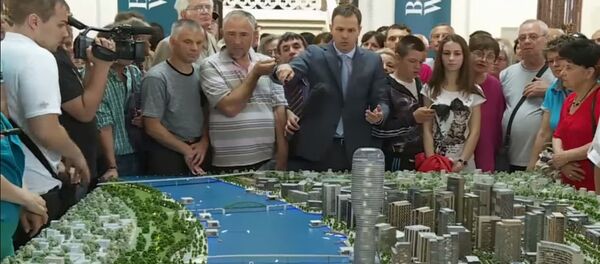 Siniša Mali pored projetka Beograda na vodi - Sputnik Srbija