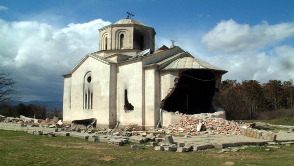 Pogrom Srba na Kosovu 17. marta 2004. god - Sputnik Srbija
