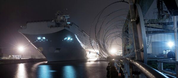 Мистрал - носач хеликоптера Мистрал - носач хеликоптера - Sputnik Србија