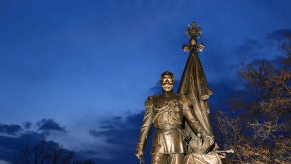 Споменик цару Николају II Романову - Sputnik Србија