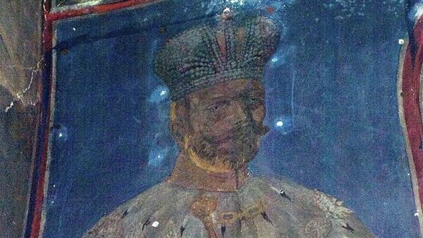 Фреска цара Николаја другог пронађена у цркви светог Саве у манатсиру Жича - Sputnik Србија
