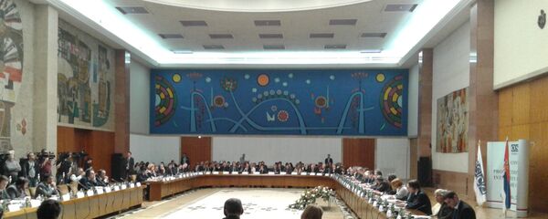 Međunarodna konferencija o zaštiti i bezbednosti novinara u regionu u organizaciji OEBS-a u Beogradu - Sputnik Srbija