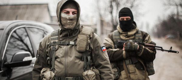 Ustanici Donjecke Narodne Republike Ustanici Donjecke Narodne Republike - Sputnik Srbija