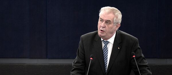 Miloš Zeman, predsednik Češke - Sputnik Srbija