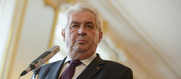 Miloš Zeman, predsednik Češke - Sputnik Srbija