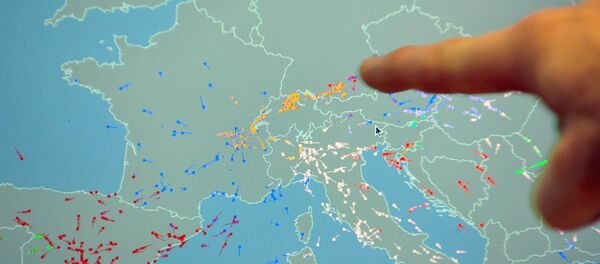 Karta Evrope - Sputnik Srbija